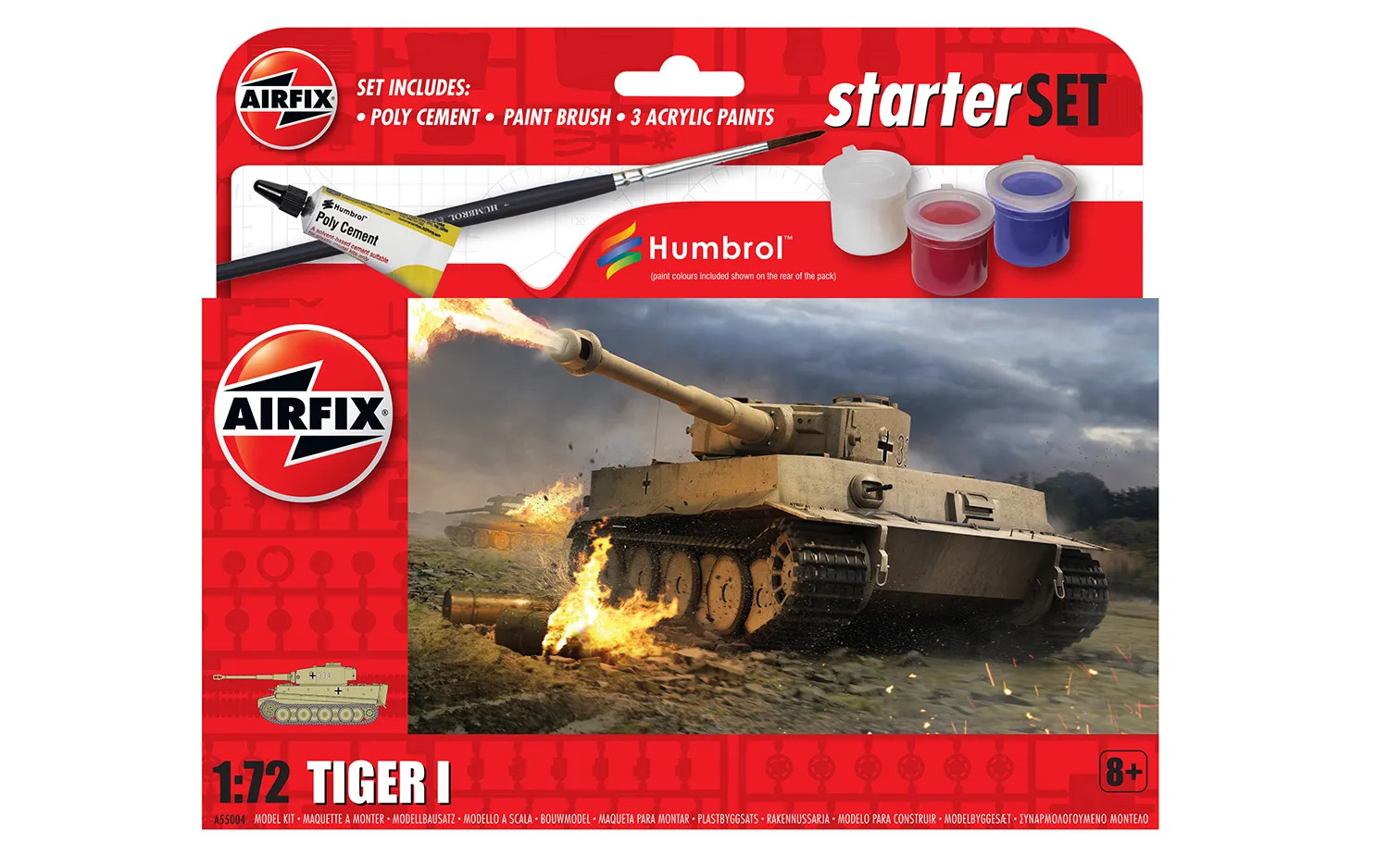 A55004 Airfix Starter Set - Tiger 1