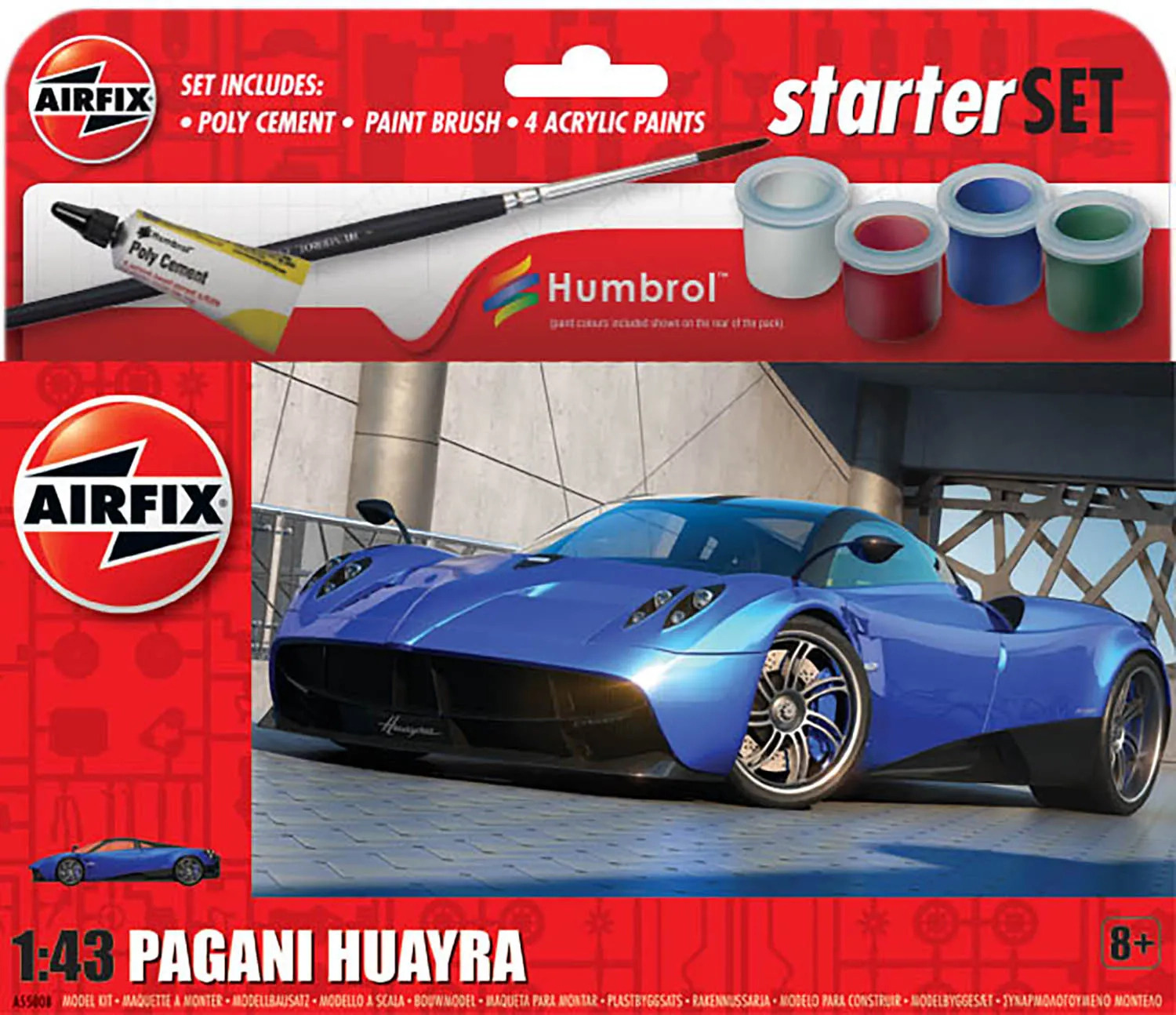 A55008 Airfix Starter Set - Pagani Huayra