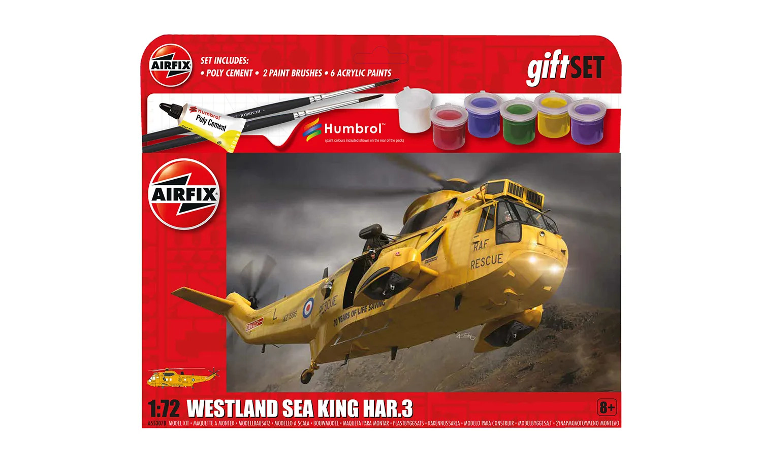 A55307B Airfix Hanging Gift Set Westland Sea King HAR.3