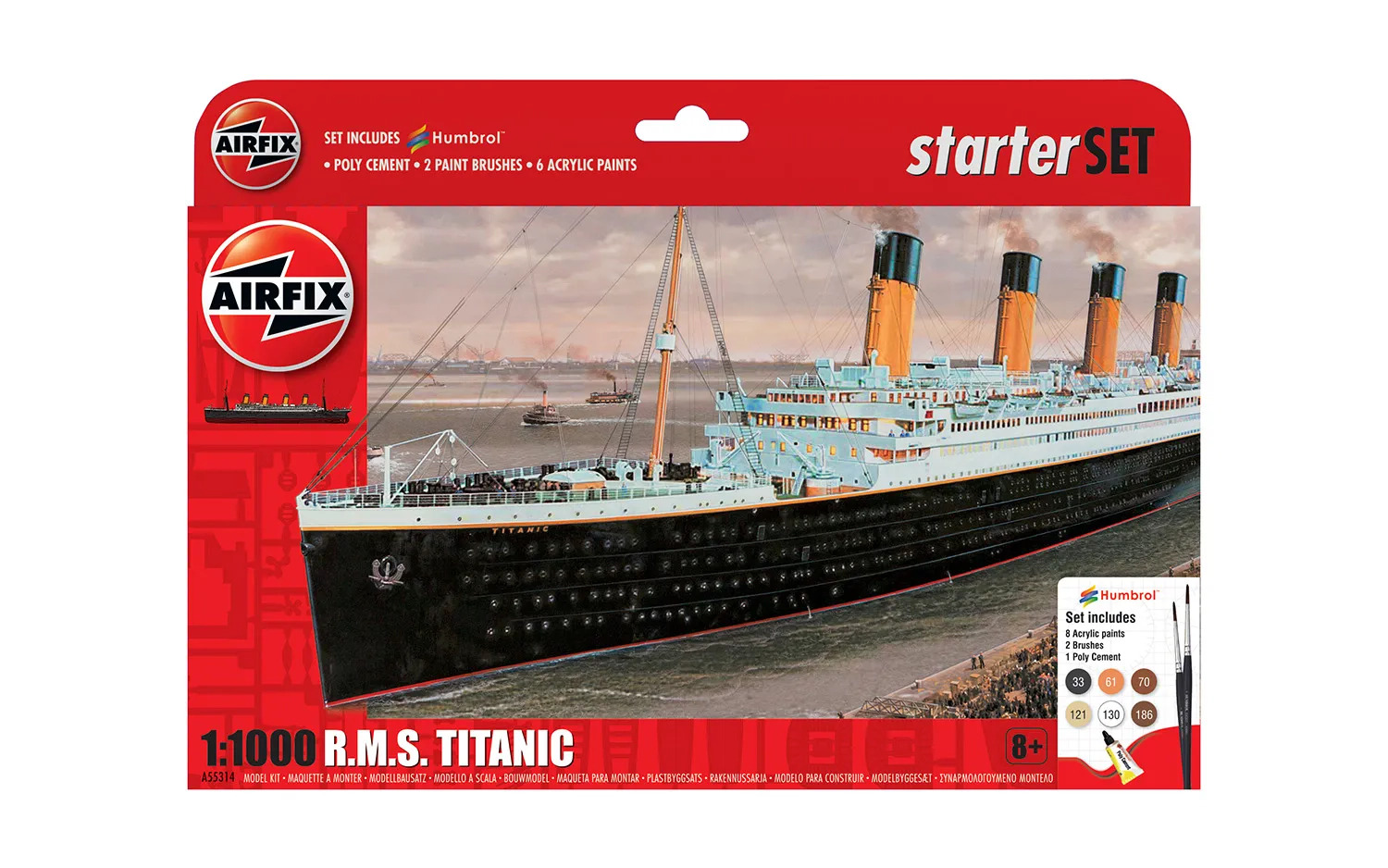 A55314 Airfix RMS Titanic Starter Set