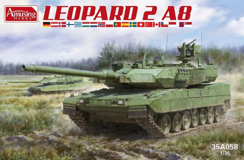 AH35A058 Amusing Hobbies 1/35 LEOPARD 2 A8