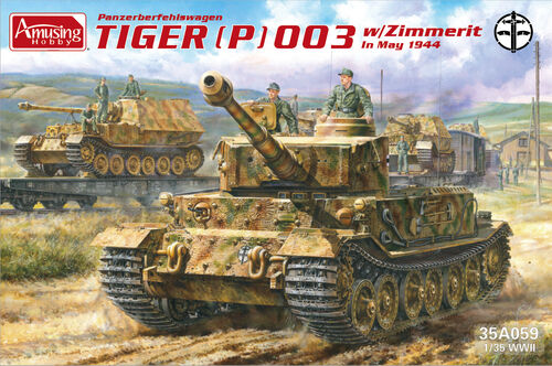 AH35A059 Amusing Hobbies Tiger (P) 003 Panzerbefehlswagen.