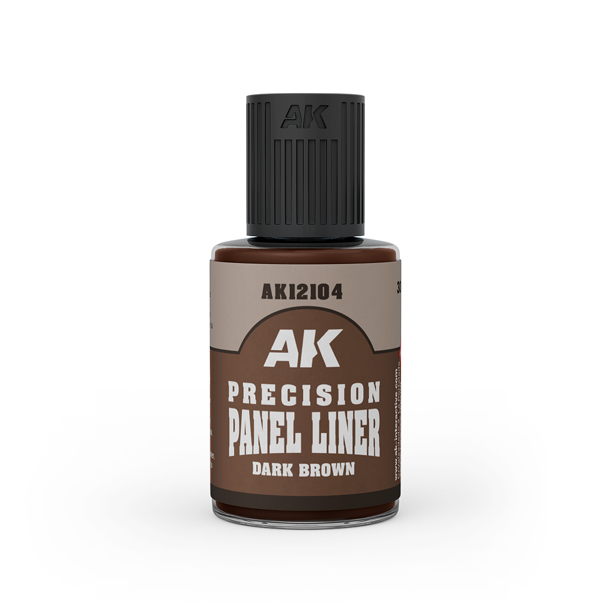 AK12104 AK Interactive DARK BROWN PANEL LINER