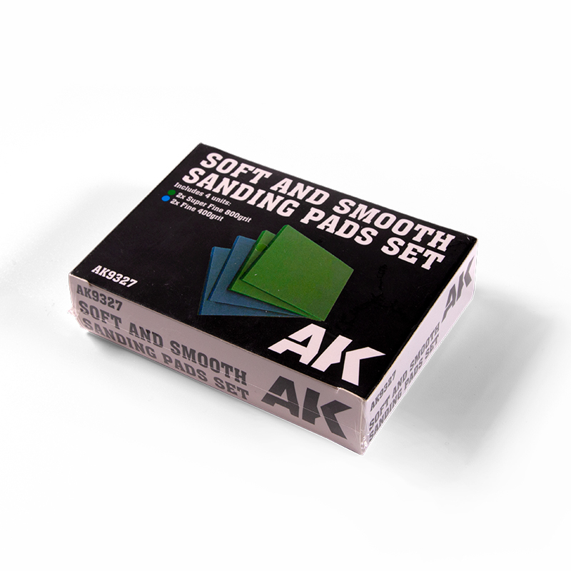 AK9327 AK Interactive SOFT & SMOOTH SPONGE SANDPAPER SET