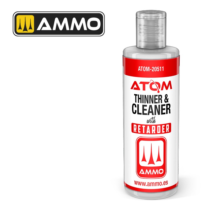 ATOM-20511 ATOM Thinner and Cleaner with Retarder 60mL
