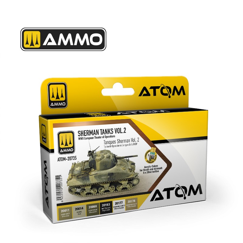 ATOM20735 SHERMAN TANKS VOL 2