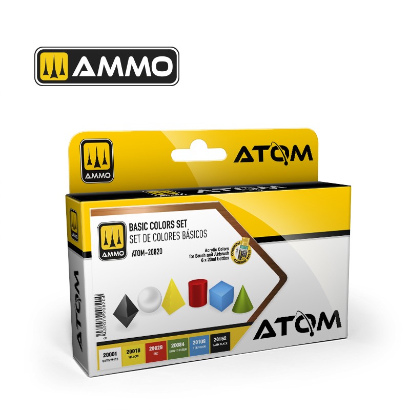 ATOM20820 BASIC COLOURS SET