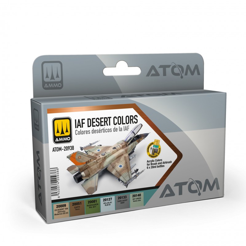 ATOM20938 ATOM IAF Desert Colors Set