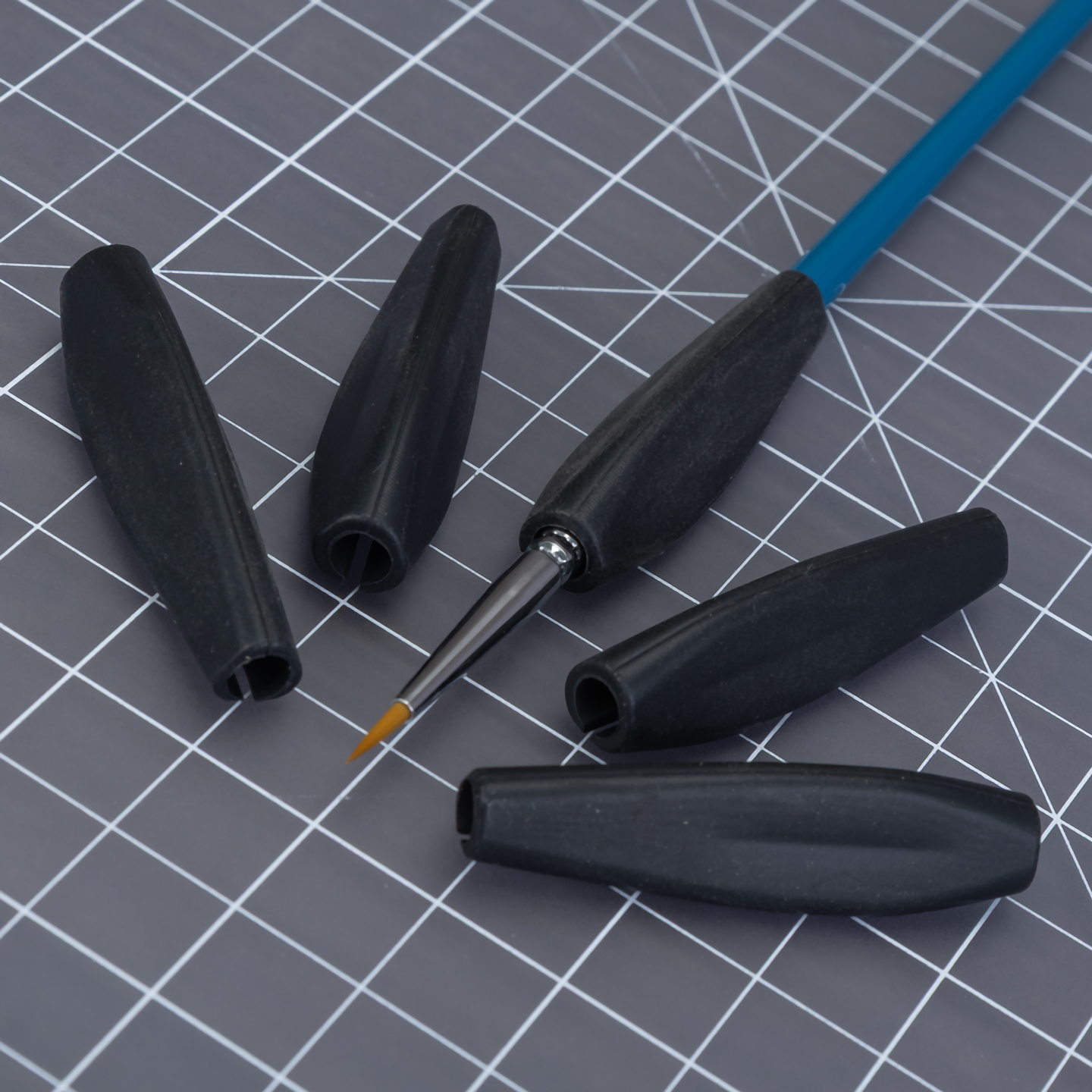 GE-BRSH-GRIPS GAME ENVY CREATIONS Silicone Brush Grips 5-Pack