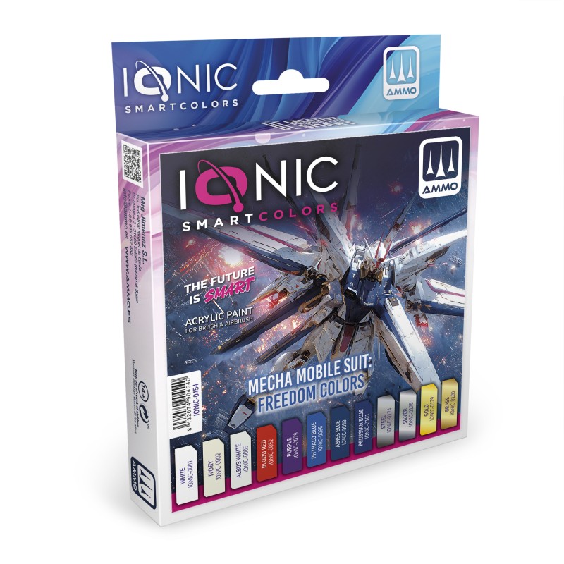 IONIC0454 Mecha Mobile Suit Freedom colors