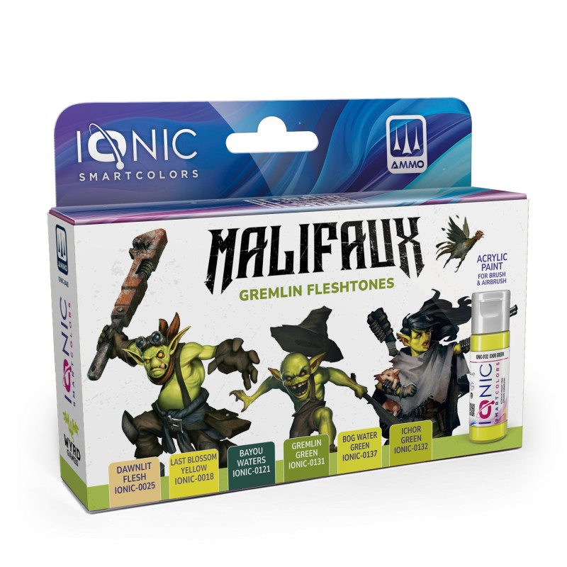 IONIC0460 Set Malifaux Gremlin Fleshtones