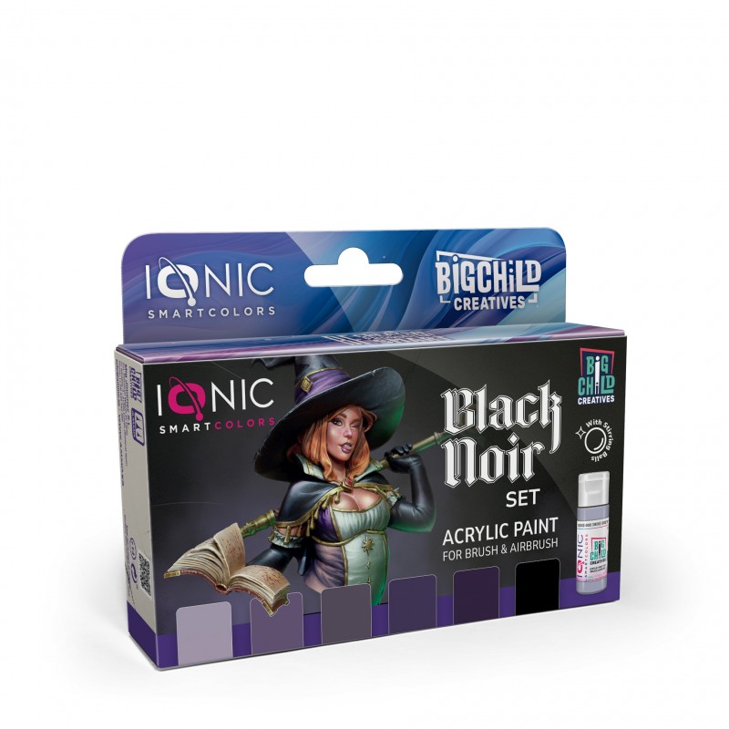 IONIC0502 Ammo IONIC BLACK NOIR SET