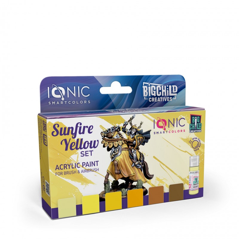 IONIC0504 Ammo IONIC SUNFIRE YELLOW SET