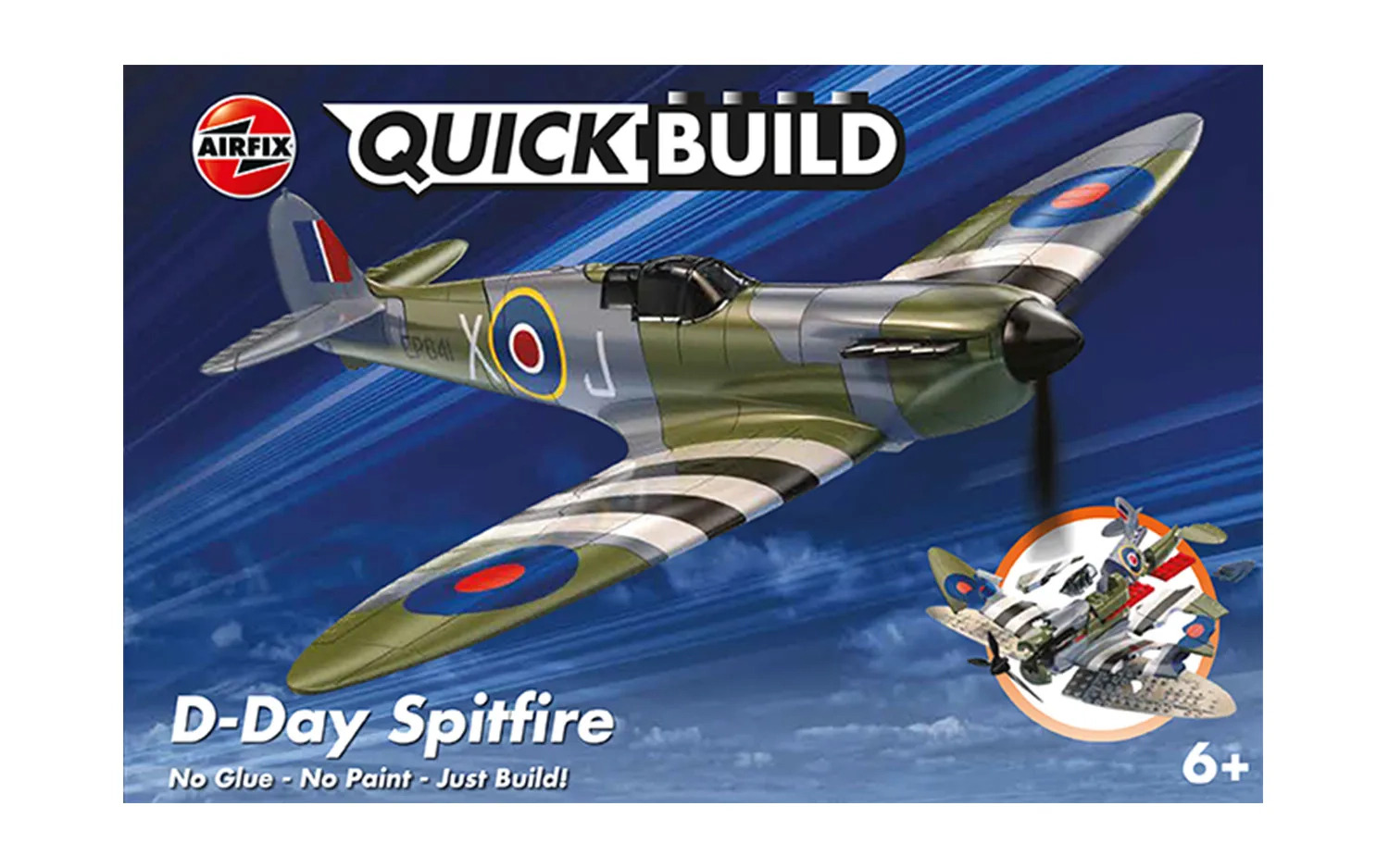 J6045 Airfix QUICKBUILD D-Day Spitfire