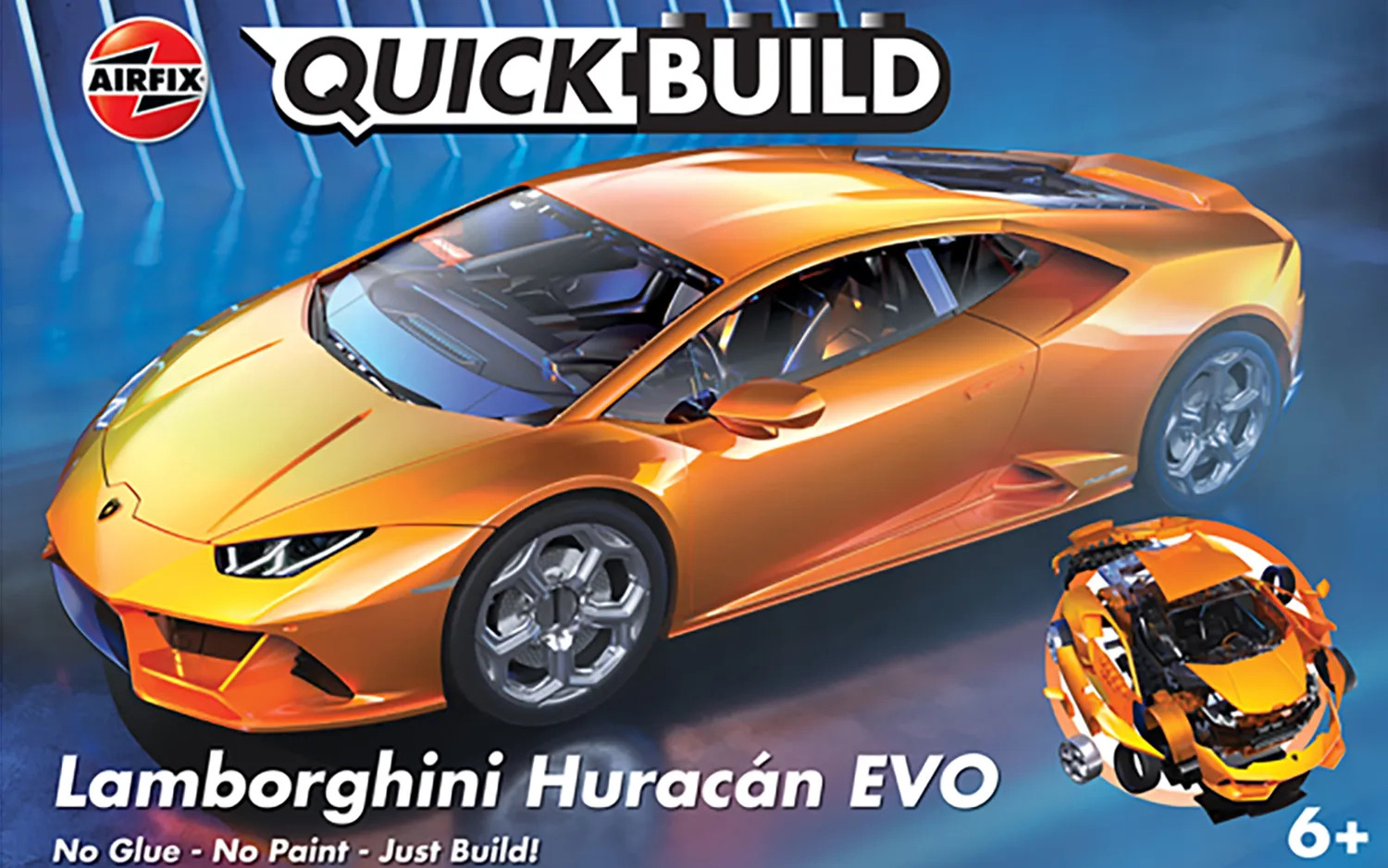 J6058 Airfix QUICKBUILD Lamborghini Huracan EVO