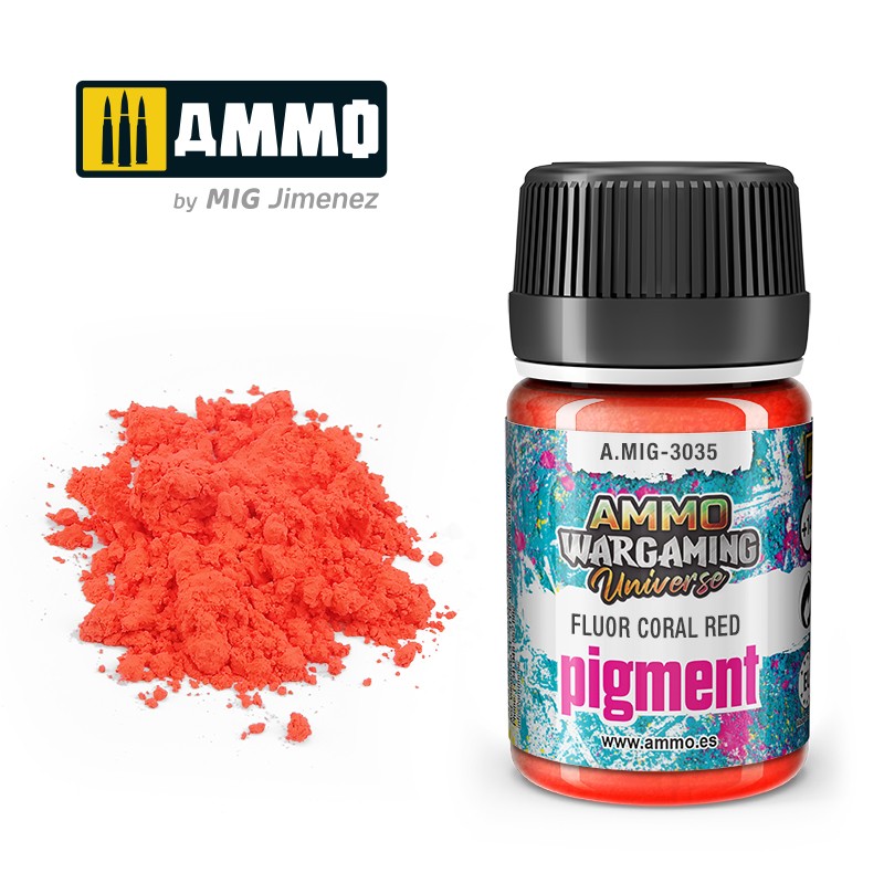 MIG3035 Pigment Fluor Coral Red