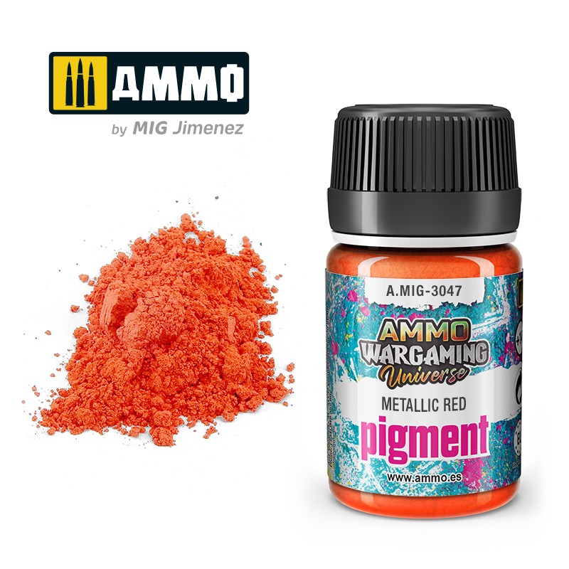 MIG3047 Pigment Metallic Red