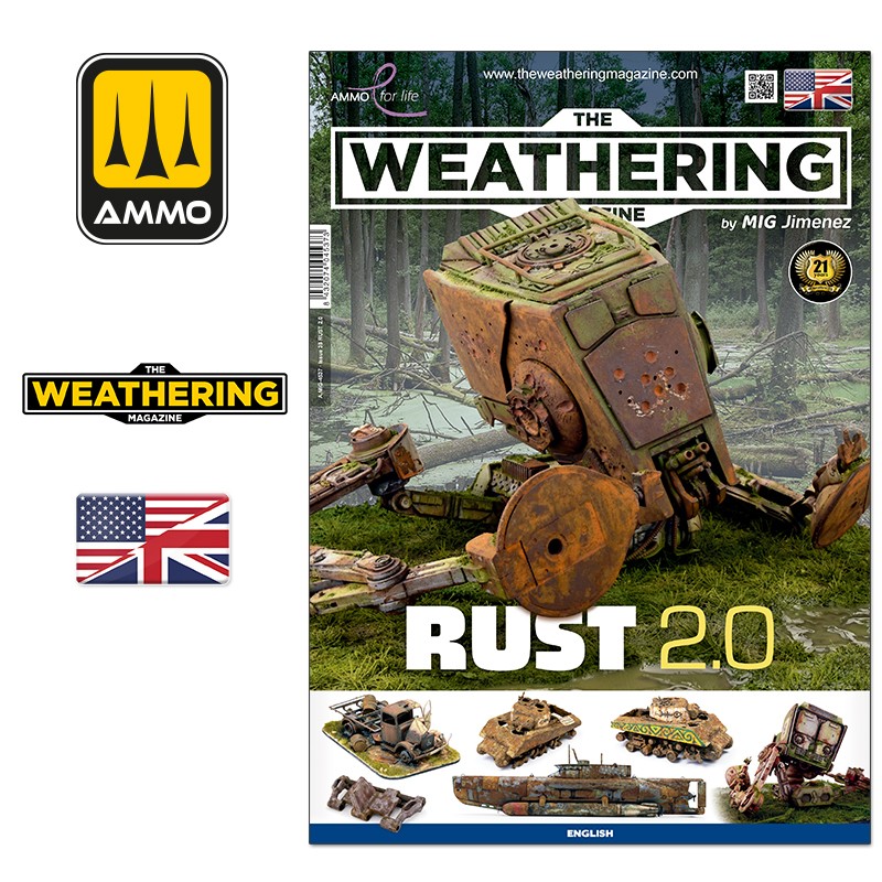 MIG4537 THE WEATHERING MAGAZINE 38 - Rust 2.0 (English)
