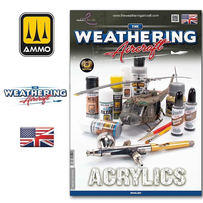 MIG5225 Mig THE WEATHERING AIRCRAFT 25 - Acrylics (English)