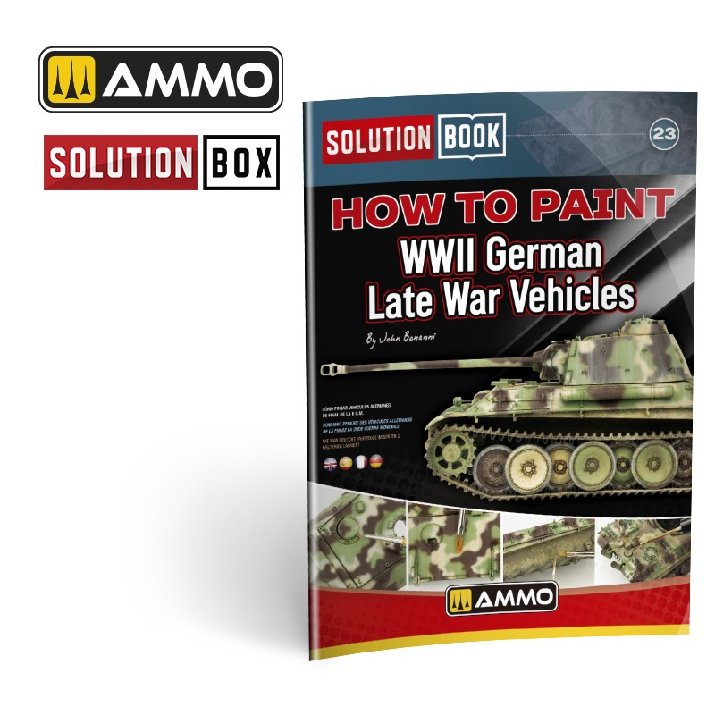 MIG6529 Mig SOLUTION BOOK 23 - How to Paint WWII German Late-War Vehicle