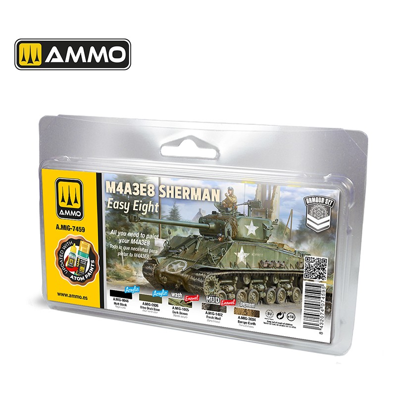 MIG7459 MIG M4A3E8 Sherman Easy Eight Set