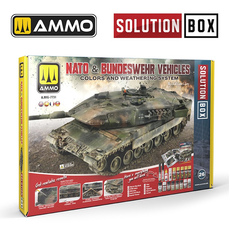 MIG7731 Mig SOLUTION BOX 26  NATO & BUNDESWEHR vehicles