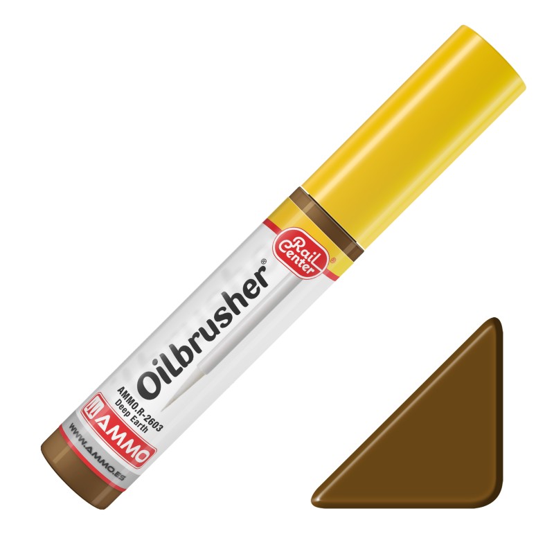 MIGR2603 Rail Center Oilbrusher Dark Earth