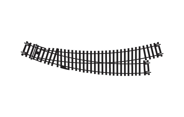 R8074 Hornby Left Hand Curved Point