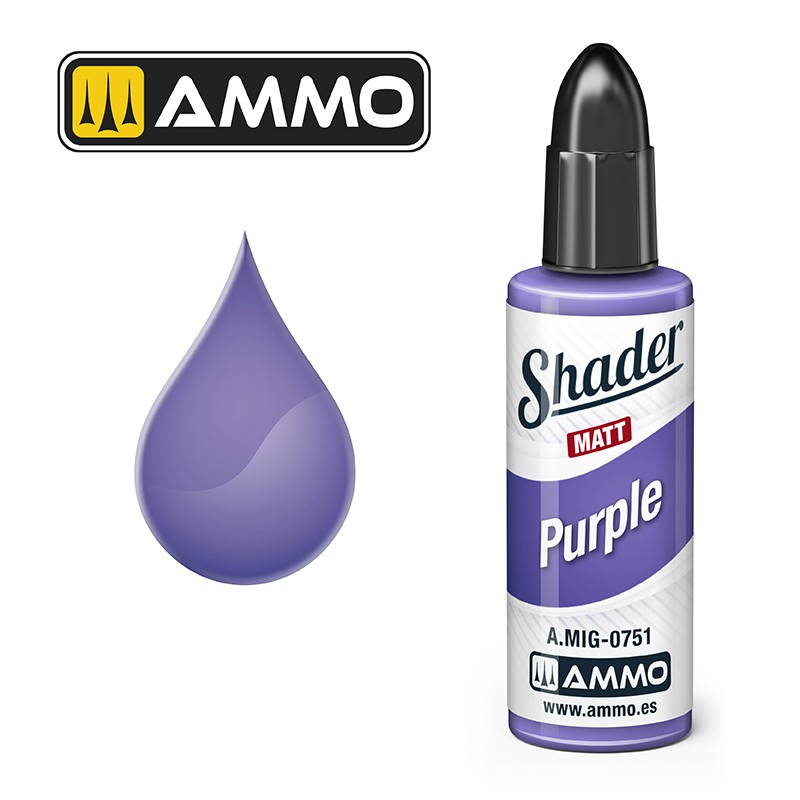 MIG0751 MATT SHADER Purple