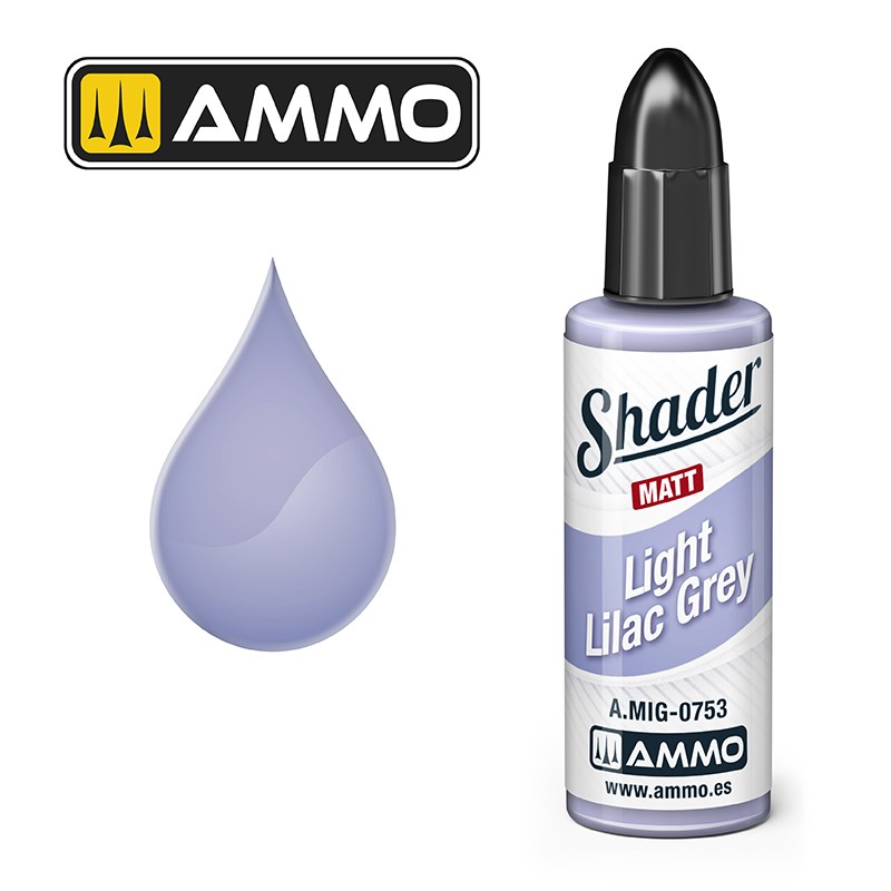 MIG0753 MATT SHADER Light Lilac Grey